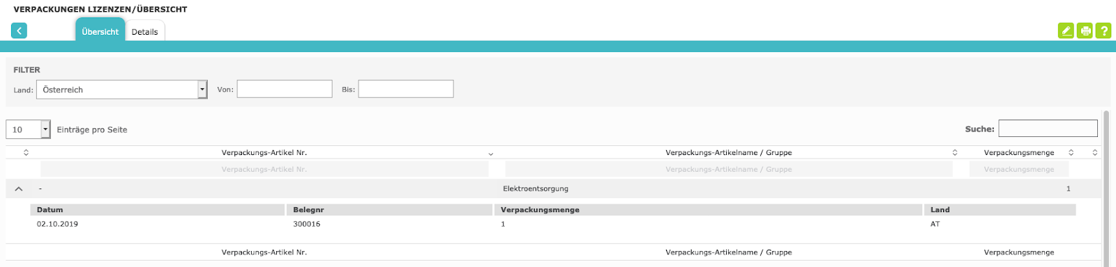 Packaging Licenses Overview Xentral Erp Software Gmbh