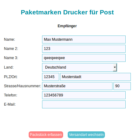 Versandarten - Xentral ERP Software GmbH